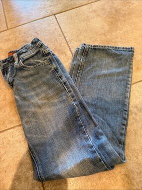 Kids' Blue Denim Jeans - Classic Straight Fit